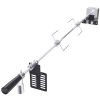 Universal Grill Rotisserie Kit for Grills, Electric BBQ Grill with 110V 9W Motor, Stainless Steel Automatic Grilling Kit