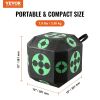 Archery Target, 15"x15" All-side Shotting Archery Arrow Target, Outdoor Portable Archery Target with Carry Handle, Easy Arrow Removal
