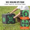 Archery Target, 16"x18" All-side Shotting Archery Arrow Target, Outdoor Portable Archery Target with Carry Handle, Easy Arrow Removal