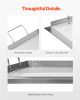 Stainless Steel Griddle, 23x16 inch Universal Flat Top Rectangular Plate, Gas Grill Griddle for BBQ Grill, Teppanyaki