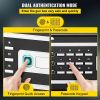 Safe Box, 0.8 CU.FT Fingerprint Safe Box for Money with 2 Keys & Digital Keypad, Q235 Steel Safe Box for Storing Cash, Jewelry, Pistols, Documents
